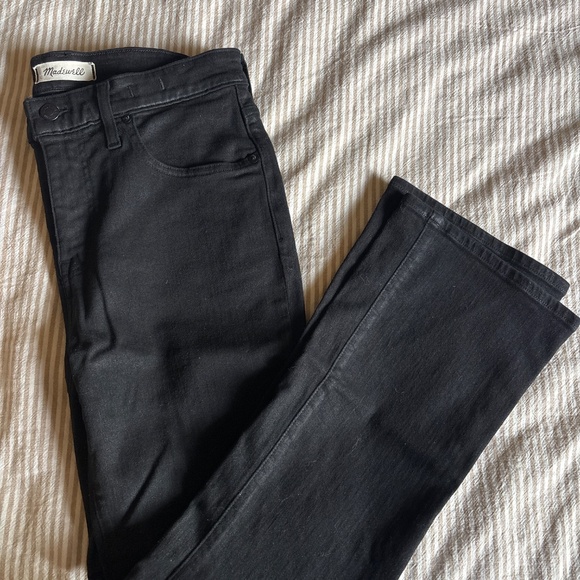 Madewell mid-rise kick out cropped jeans - Picture 4 of 8